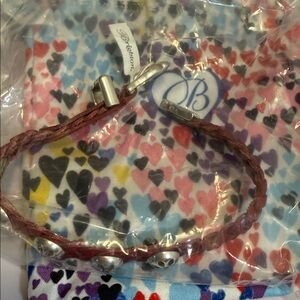 Brighton Daisy Bandit Bracelet in Red NWT